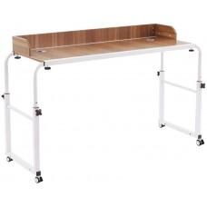 MSW Multifunctional Over Bed Table Adjustable Laptop Desk Standing Work Station Height Width Adjustable